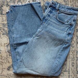 The Curvy Perfect Vintage Wide-Leg Crop Jean size 24